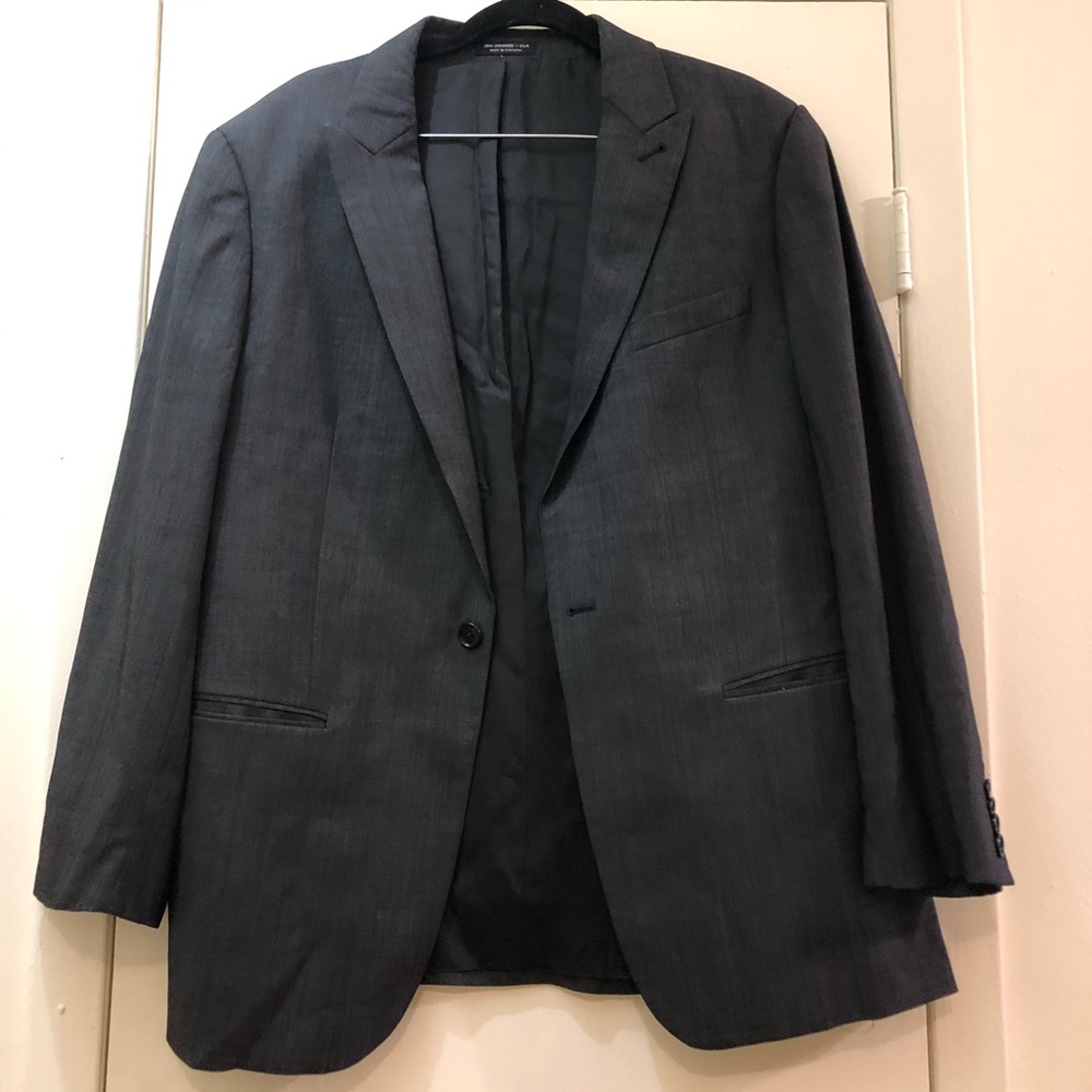 John Varvatos Mens blazer size 42 dark grey